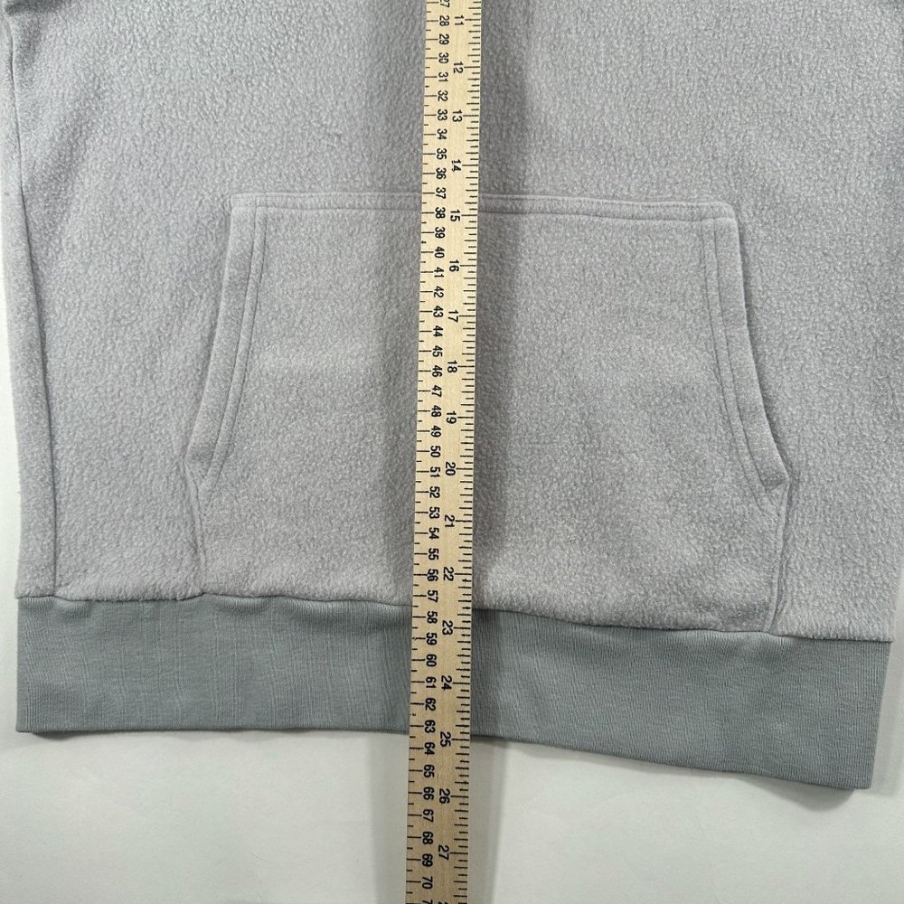 FEAT Adults Blanket Blend Hoodie Sz S Gray Soft Pullover Lounging - Picture 7 of 12